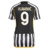 Original Fußballtrikot Juventus 2023-24 Vlahovic 9 Heimtrikot Für Damen